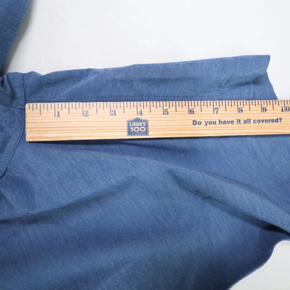 Faherty All Day Shorts Mens 31 Blue Hybrid Board Shorts Stretch Quick Dry Surf